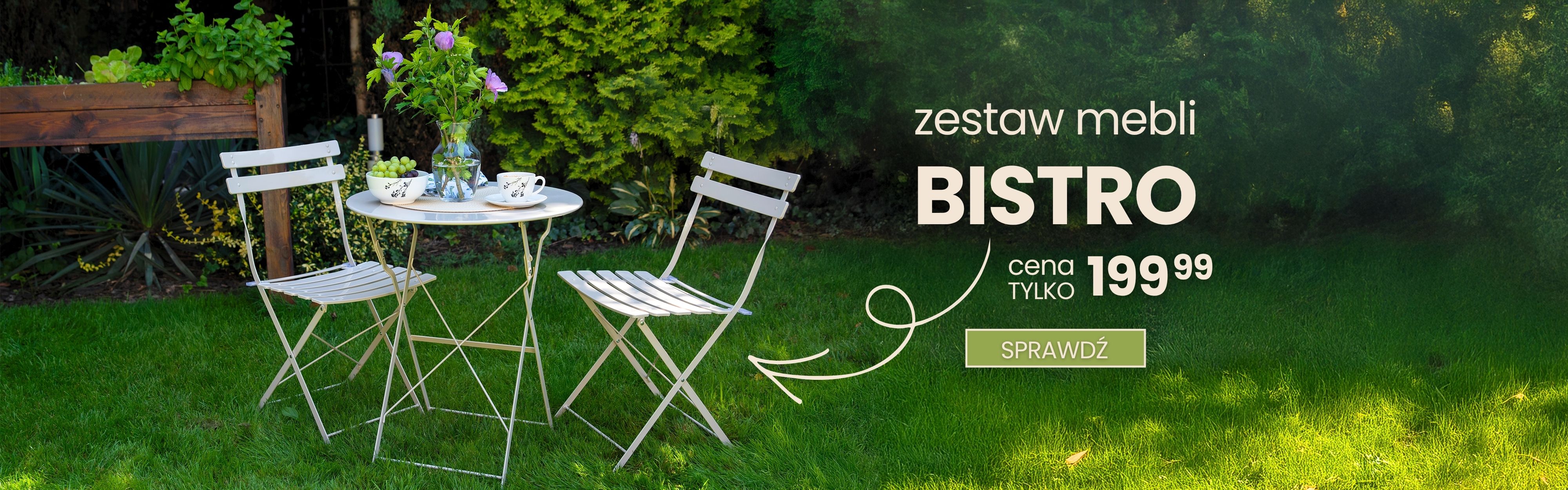 Zestaw mebli BISTRO